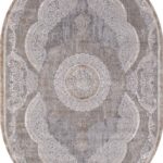 Ковер ARMINA ( АРМИНА ) 03880C - GREY / BROWN ( Овал )