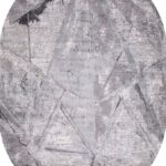 Ковер ARMINA ( АРМИНА ) 04022G - GREY / GREY ( Овал )