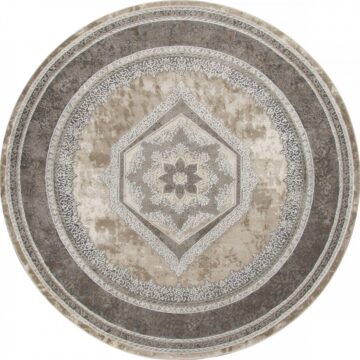 Ковер ARMINA ( АРМИНА ) 04037C - GREY / BROWN ( Круг )