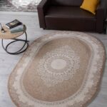 Ковер ARMINA ( АРМИНА ) 04076A - BROWN / BROWN ( Овал )