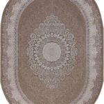 Ковер ARMINA ( АРМИНА ) 04076A - BROWN / BROWN ( Овал )
