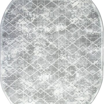 Ковер ARMINA ( АРМИНА ) GA033G - GREY / GREY ( Овал )