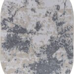 Ковер CUBA ( КУБА) F269 - BLUE ( Овал )