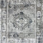 Ковер DAHLIA ( ДАХЛИЯ ) 2078A - WHITE / ANTHRACITE.SH