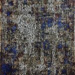 Ковер DAHLIA ( ДАХЛИЯ ) 8605A - BLACK / MULTI