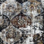 Ковер DAHLIA ( ДАХЛИЯ ) 9565A - BLACK / MULTI