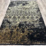 Ковер DAHLIA ( ДАХЛИЯ ) 9618A - BLACK / GOLD