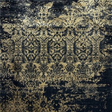Ковер DAHLIA ( ДАХЛИЯ ) 9618A - BLACK / GOLD