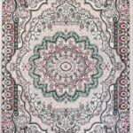 Ковер DARGA ( ДАРГА ) F670 - CREAM - GREEN