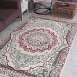 Ковер DARGA ( ДАРГА ) F670 - CREAM - RED