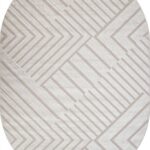Ковер DIOS ( ДИОС) F438 - CREAM ( Овал )