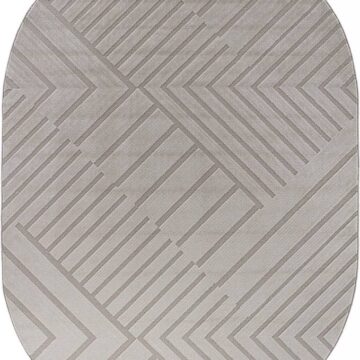 Ковер DIOS ( ДИОС) F438 - LIGHT CREAM ( Овал )