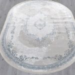 Ковер EFSAN ( ИФСАН ) L278A - CREAM SHRINK / BLUE FDY ( Овал )