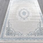 Ковер EFSAN ( ИФСАН ) Q010A - CREAM SHRINK / BLUE FDY