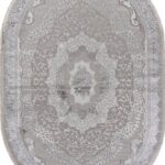 Ковер EFSAN ( ИФСАН ) Q010A - CREAM SHRINK / GREY FDY ( Овал )