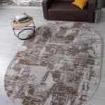 Ковер GRAFF ( ГРАФФ ) F238 - GRAY-BEIGE ( Овал )