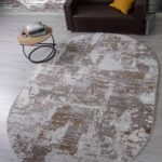 Ковер GRAFF ( ГРАФФ ) F238 - GRAY-BEIGE ( Овал )