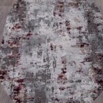 Ковер GRAND ( ГРАНД ) 23319 - 950 GREY / PURPLE ( Овал )