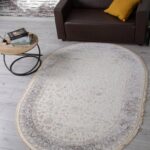 Ковер JASMINE ( ЖАСМИН ) 35831Z - CREAM / L.GREY ( Овал )