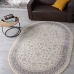 Ковер JASMINE ( ЖАСМИН ) 35831Z - CREAM / L.GREY ( Овал )