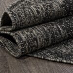 Ковер KAIR ( КАИР) S129 - BLACK-GRAY ( Овал)