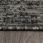 Ковер KAIR ( КАИР) S129 - BLACK-GRAY ( Овал)