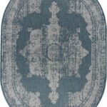 Ковер KAIR ( КАИР) S129 - BLUE ( Овал )