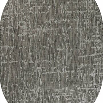 Ковер KAIR ( КАИР) S136 - GRAY ( Овал )