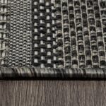 Ковер KAIR ( КАИР) S139 - BLACK-GRAY ( Овал )