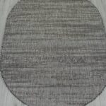 Ковер KAIR ( КАИР) S143 - DARK GRAY ( Овал )