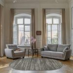Ковер KAIR ( КАИР) S143 - GRAY ( Овал )