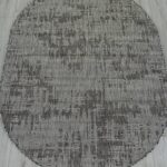 Ковер KAIR ( КАИР) S144 - DARK-GRAY ( Овал )