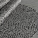 Ковер KAIR ( КАИР) S156 - DARK GRAY ( Овал )
