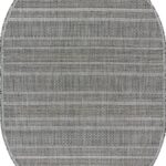 Ковер KAIR ( КАИР) S157 - DARK GRAY ( Овал )