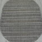 Ковер KAIR ( КАИР) S157 - DARK GRAY ( Овал )