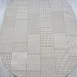 Ковер KAIR ( КАИР) S160 - BEIGE ( Овал )