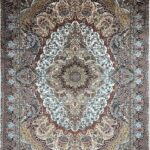 Ковер KUM ( КУМ ) 9054 - BEIGE / LACIVERT