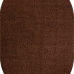 Ковер LANA ( ЛАНА ) T600 - BROWN ( Овал )