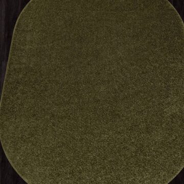Ковер LANA ( ЛАНА ) T600 - GREEN ( Овал )