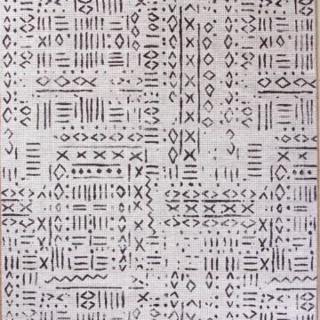 Ковер LAVIN ( ЛАВИН ) AB739E - BEIGE / BLACK