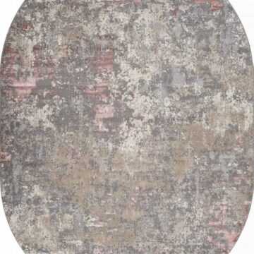 Ковер LIMAN ( ЛИМАН ) F163 - BEIGE-PINK ( Овал )