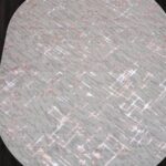 Ковер LIMAN ( ЛИМАН ) F164 - GRAY-PINK ( Овал )