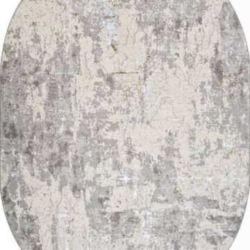 Ковер LIMAN ( ЛИМАН ) F169 - CREAM-GREEN ( Овал )