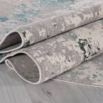 Ковер LIMAN ( ЛИМАН ) F477 - GRAY-BLUE ( Овал )