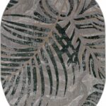 Ковер LIMAN ( ЛИМАН ) F479 - GRAY-GREEN ( Овал )