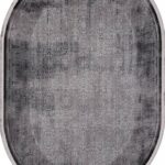 Ковер LISSABON ( ЛИССАБОН ) SI003G - GREY / GREY ( Овал )