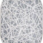 Ковер MIRANDA ( МИРАНДА ) D967 - BLUE-CREAM ( Овал )