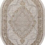 Ковер MOSSO ( МОССО ) 27226 - BEIGE / BEIGE ( Овал )
