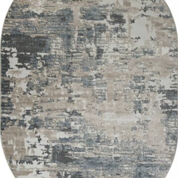 Ковер NATUREL ( НАТУРЕЛЬ ) F231 - BEIGE-BLUE ( Овал )