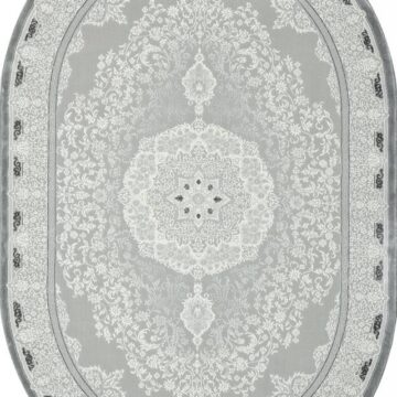 Ковер NENSI ( НЕНСИ ) GL038G - GREY / GREY ( Овал )